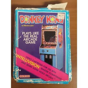 Vintage 1982 Donkey Kong Intellivision #A48